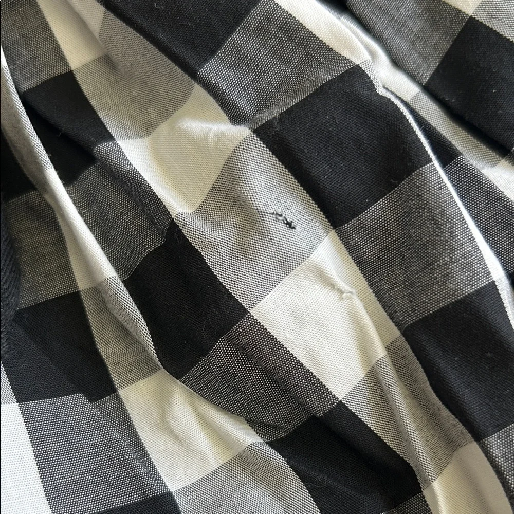 Kate Spade Black and White Plaid Mini Skirt (READ)